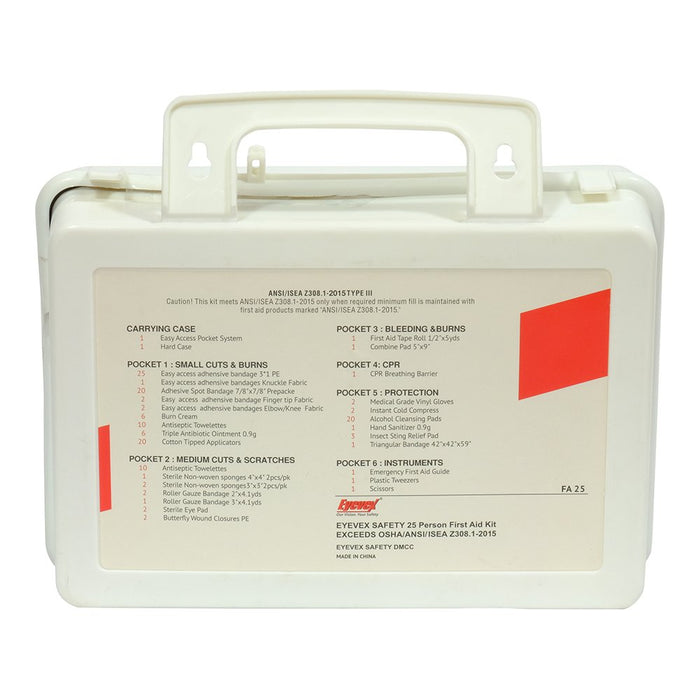 Eyevex First Aid Kit 25 Person