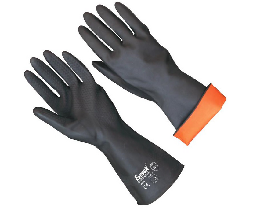Eyevex Industrial Rubber Gloves SHD 027