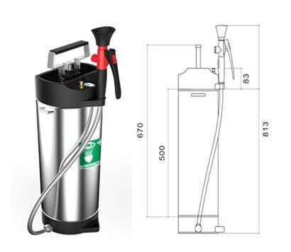EYEWASH STATION PORTABLE EPE10