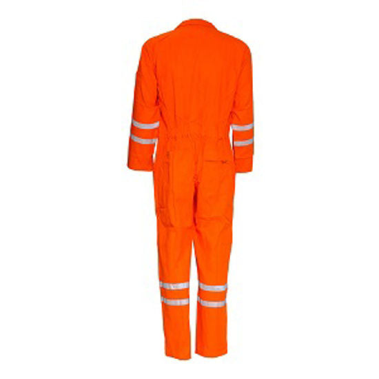 ELITE   WORK WEAR 100% COTTON COVERALL 240 GSM  ORANGE- OCW 240 ER