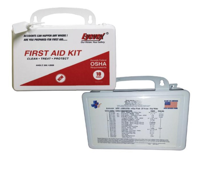 Eyevex First Aid Kit 10 Person
